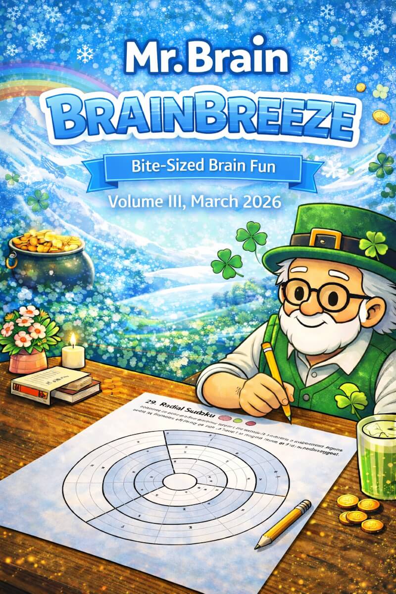 Cover of BrainBreeze Volume III, March 2026