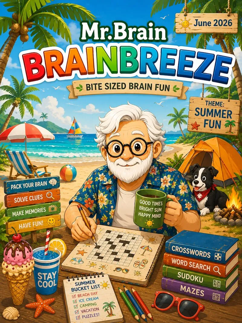 Cover of BrainBreeze Volume VI, June 2026