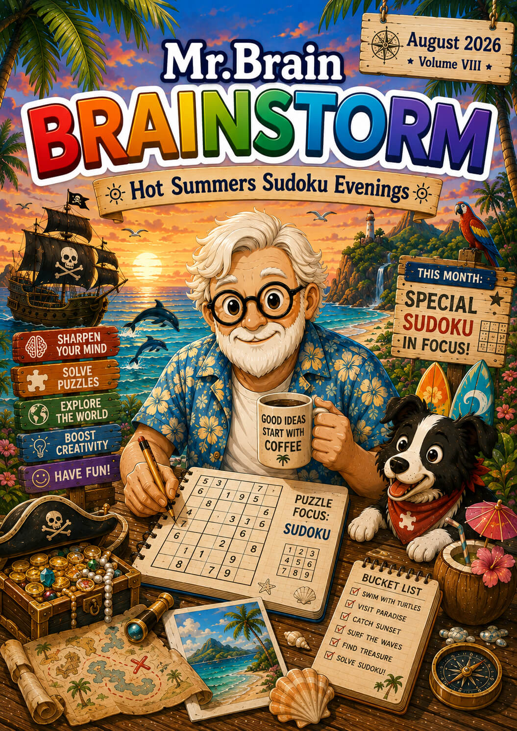 Cover of Brainstorm Volume VIII, August 2026