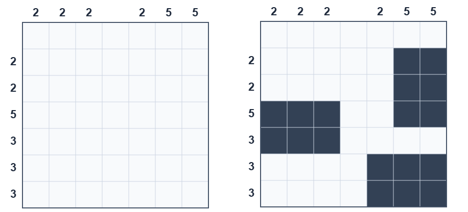 Clouds example puzzle
