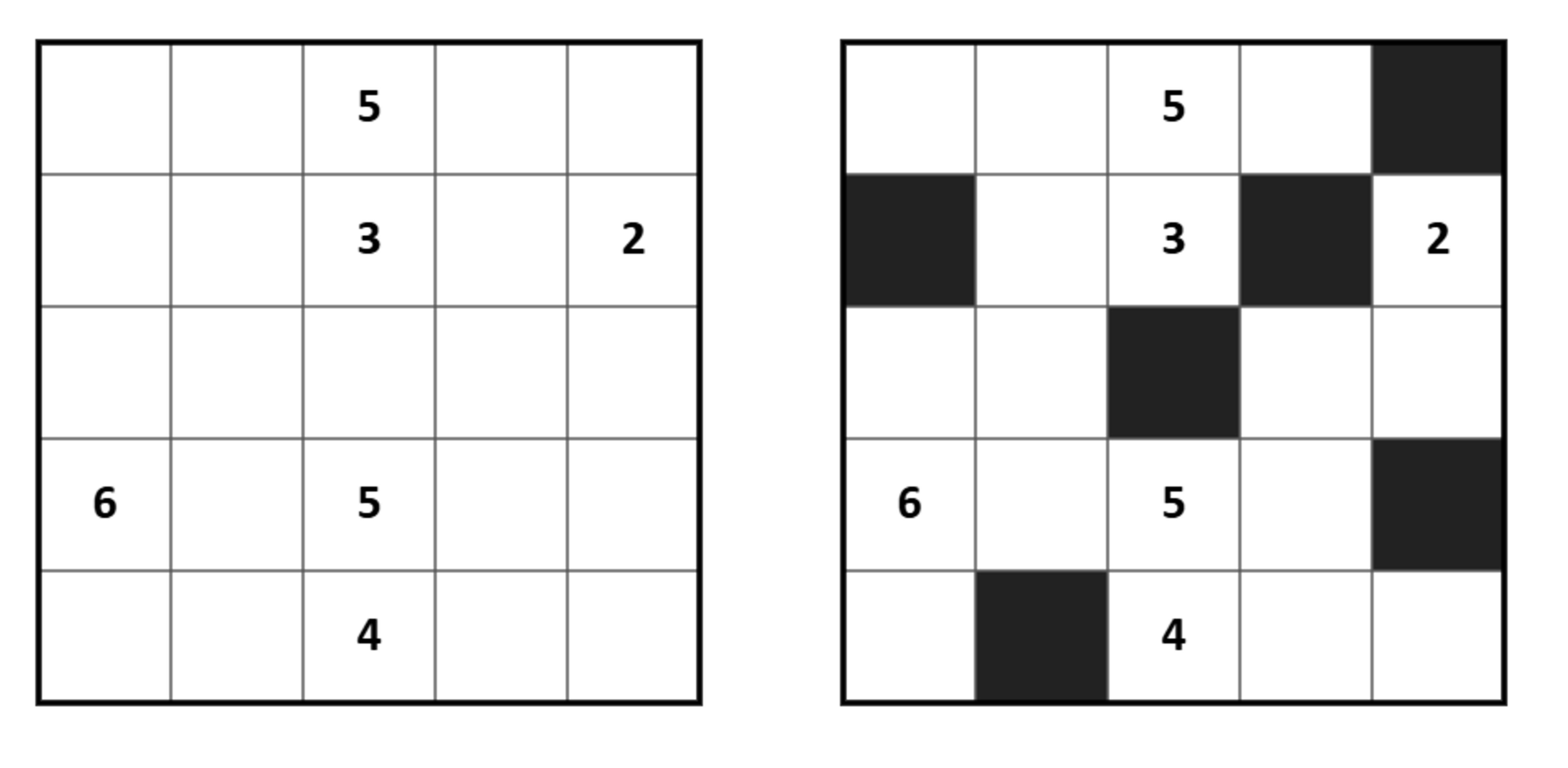 The Sightline example puzzle